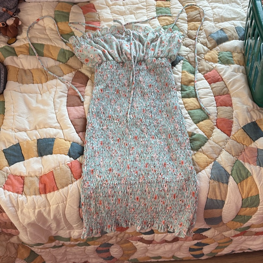 Mint Windsor dress